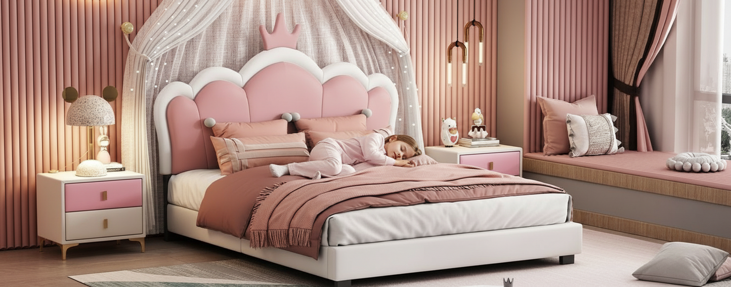 RoyalCrown™ Full Size Princess Bed - Little Play World Store