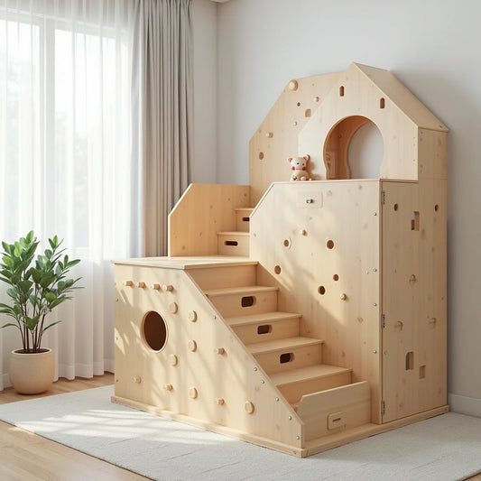 3 In 1 Climbing Set - 3 in 1 Climbing Set Safe Fun Durable for Kids Indoors