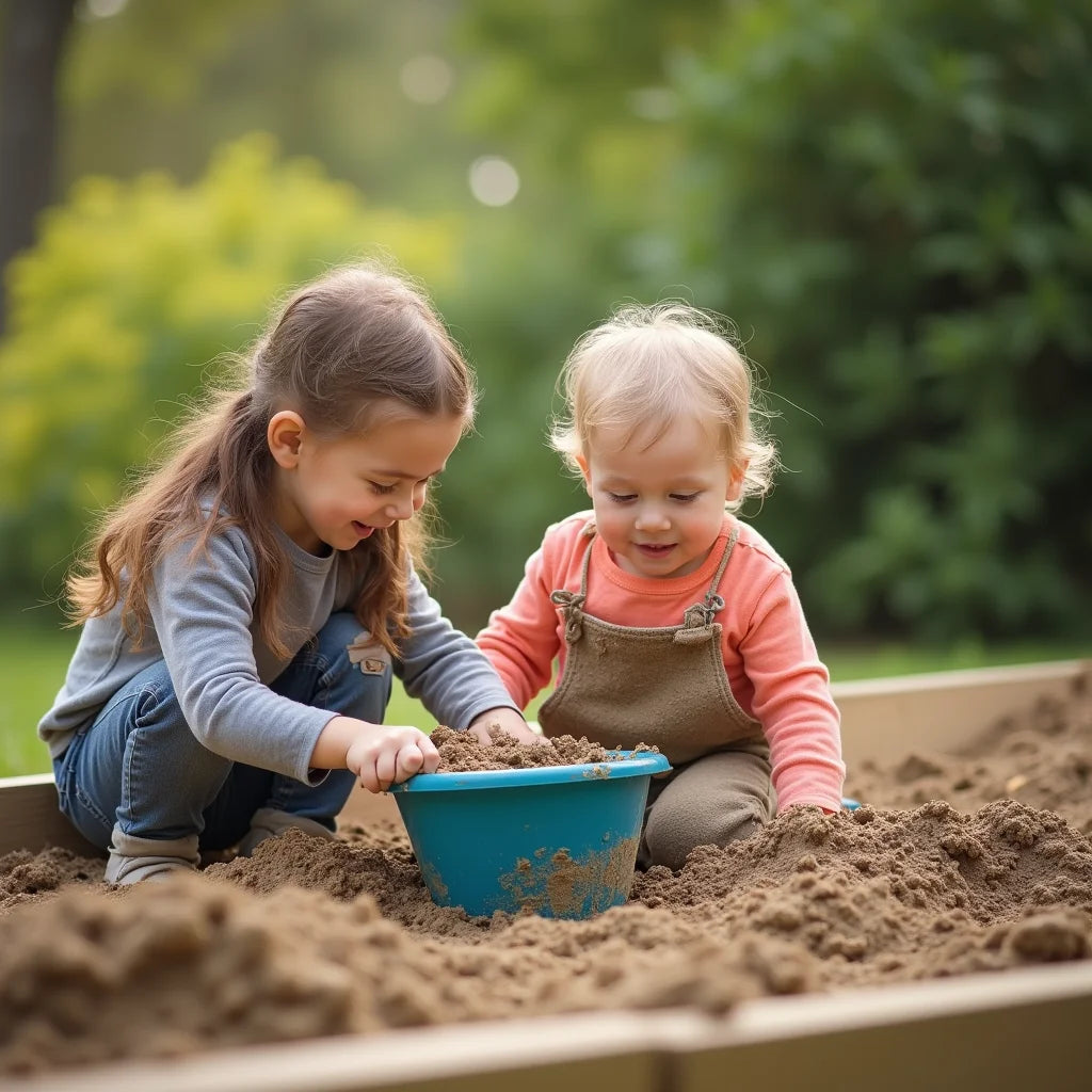 Outdoor Sandbox And Mud Kitchen - Practical Guide to Outdoor Sandbox and Mud Kitchen Play
