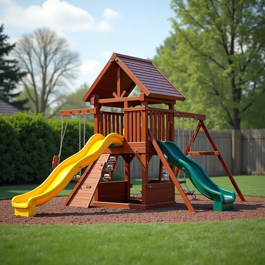 Outdoor Backyard Playsets - Smart Features for Year-Round Outdoor Backyard Playsets