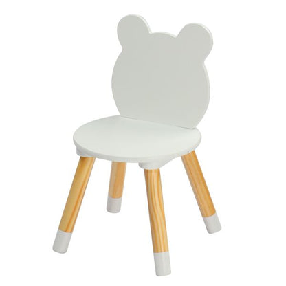 Doba kids table and chair set from Forest Collections, featuring a playful design, made with premium materials for children’s art and play.