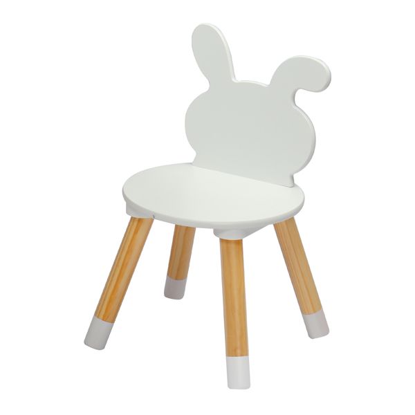 Doba kids table and chair set from Forest Collections, featuring a colorful, child-sized art, play, and game table with matching chairs.