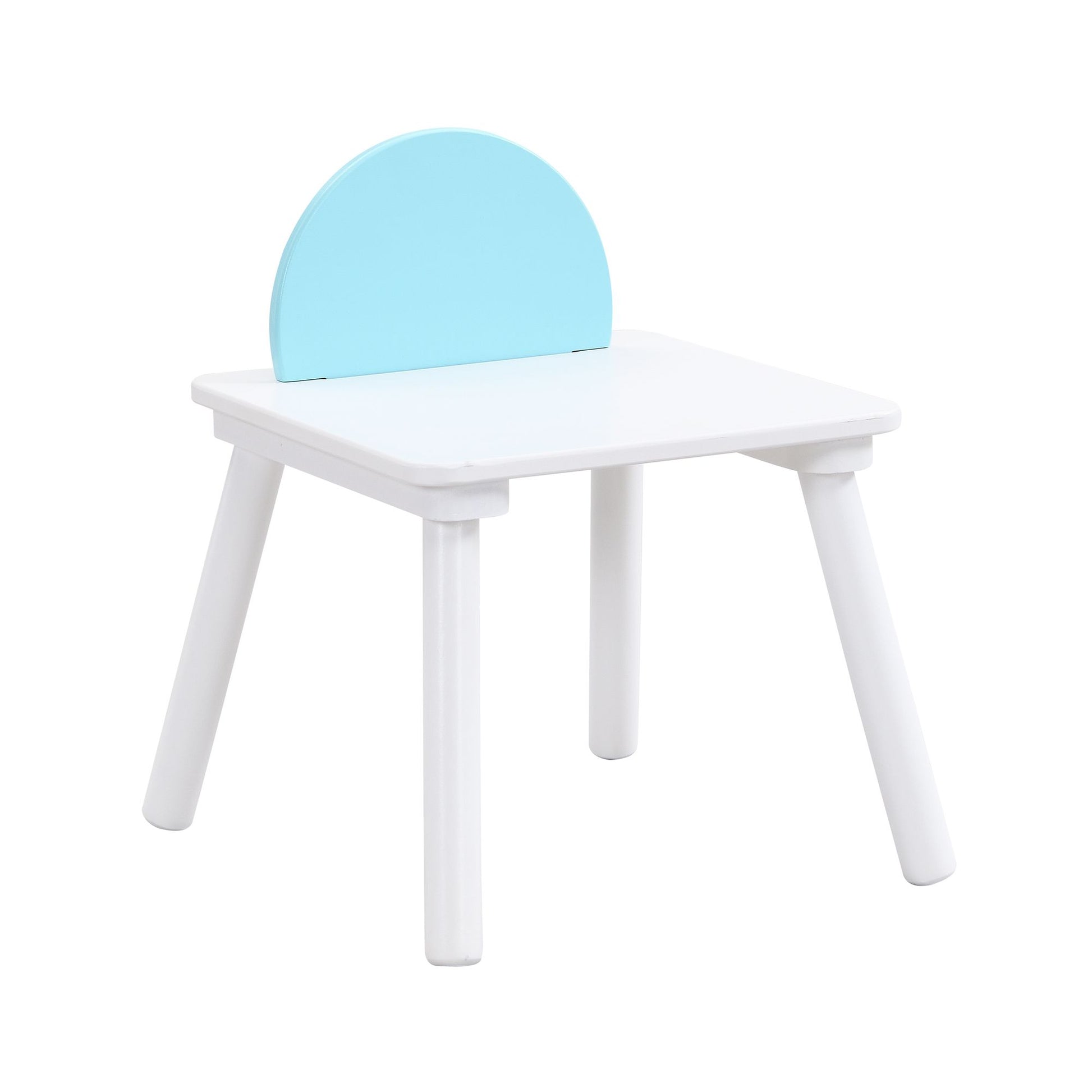 LittleHaven™ 5-piece wooden toddler activity table and chair set by Little Play World, with colorful play, craft, and reading space.