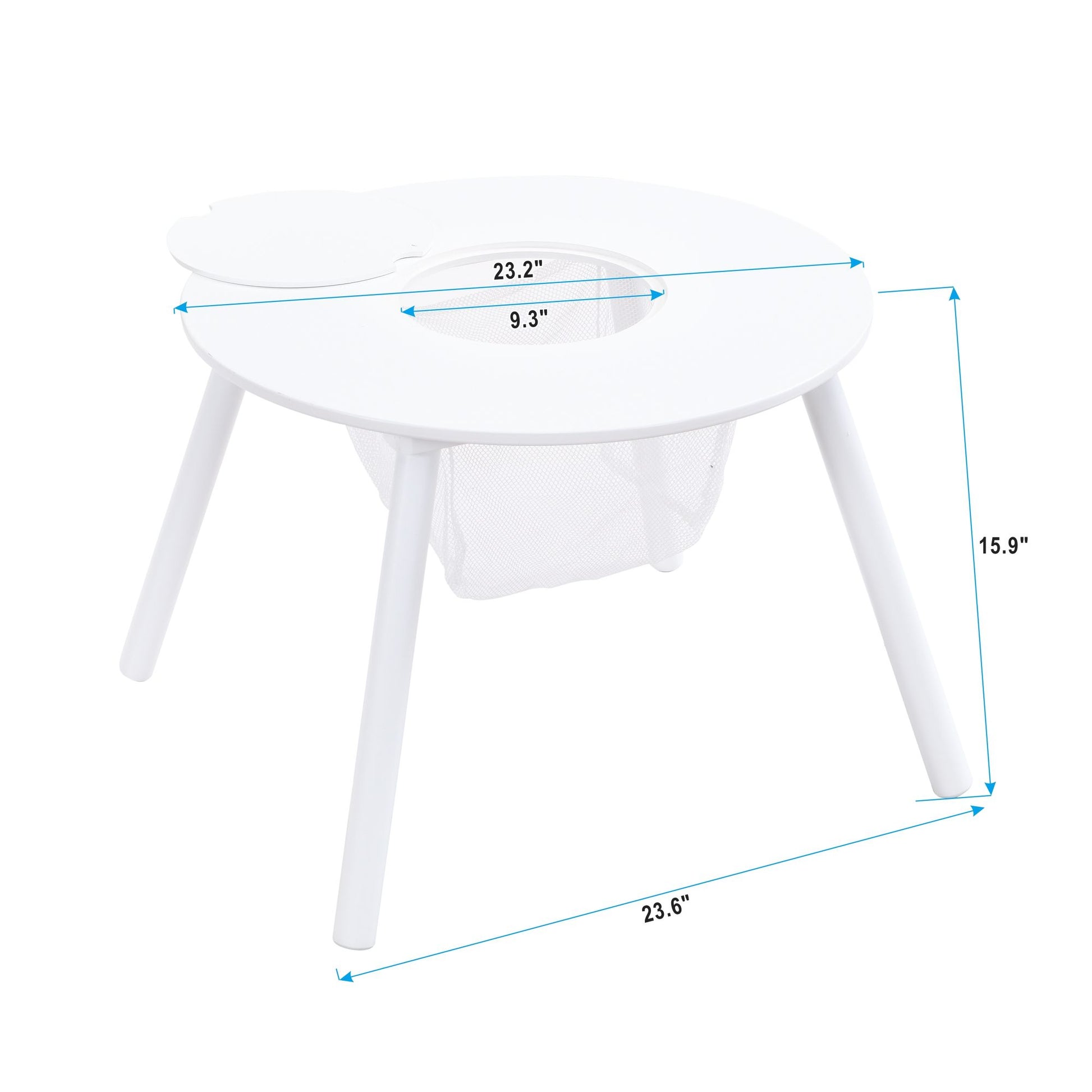 LittleHaven 5-piece wooden toddler activity table and chair set by Little Play World, with kids engaging in play and crafts.