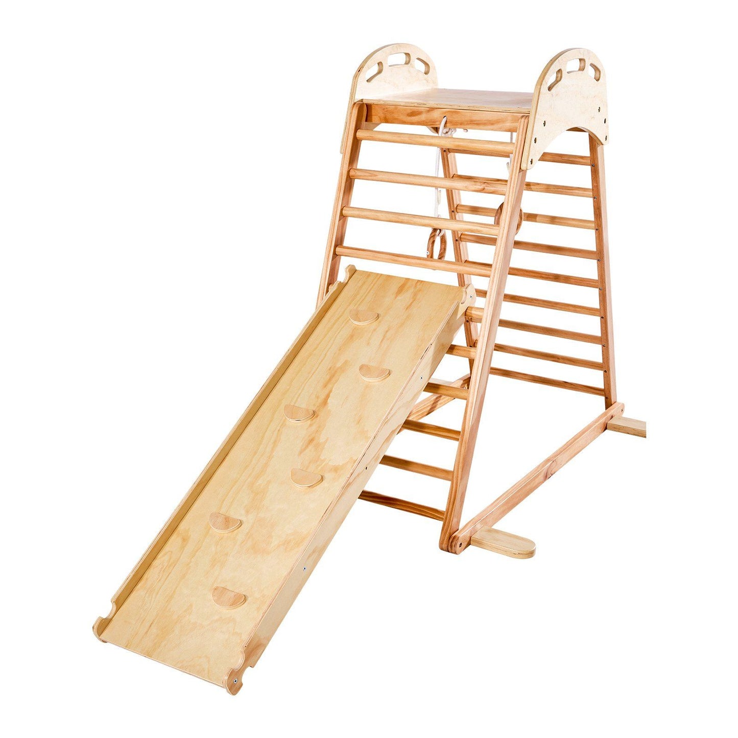 Little Play World PeakPath™ indoor kids play gym with colorful climbing sections and soft mats for active indoor fun.