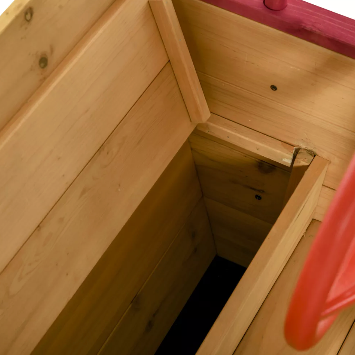 Pirate Ship Sandbox with Cover and Rudder – Wooden Sandbox with Storage Bench and Seat for Kids - Little Play World Store