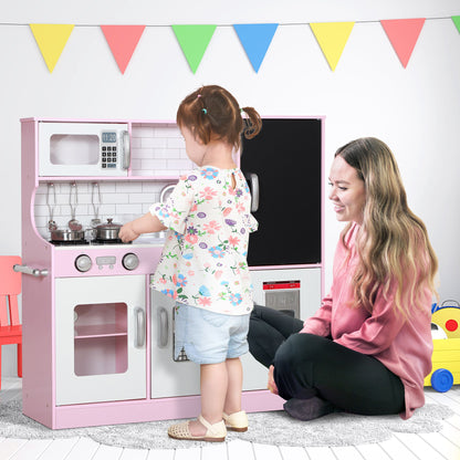 Little Play World DreamKitchen™ Deluxe kids play kitchen with realistic stove, sink, and countertop for imaginative play.