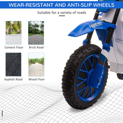 Little Play World RidgeScout 12V kids electric dirt bike with training wheels, ride-on car for kids, sturdy design, and colorful finish.